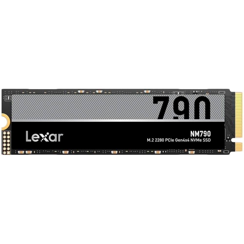 LEXAR NM790 8TB PCIE GEN 4X4 M.2 NVME, UP TO 7400 MB/S READ AND 6500 MB/S WRITE