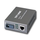 TP-LINK 10/100M RJ45 to 100M single-mode SC fiber Converter MC111CS