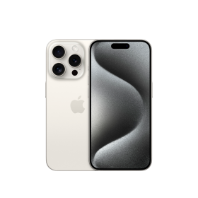 Apple iPhone 15 Pro, 128 ГБ, White Titanium — Изображение №1 Apple iPhone 15 Pro, 128 ГБ, White Titanium — Изображение №1