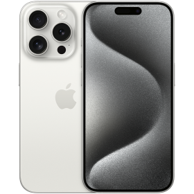 Apple iPhone 15 Pro, 128 GB, White Titanium — Εικών №1