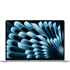 Apple MacBook Air 15.3"  Apple M5 (10C CPU/10C GPU), 16 ГБ, 512 ГБ, Небесно-голубой, 2026 — Изображение №1
