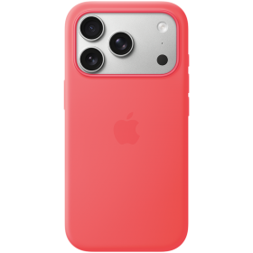 APPLE Silicone Case with MagSafe, Bright Guava for iPhone 17 Pro — Image №1