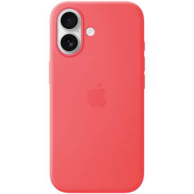 APPLE Silicone Case with MagSafe, Bright Guava for iPhone 17 — Image №1
