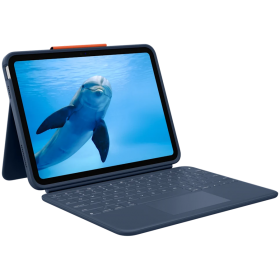 LOGITECH Θήκη Πληκτρολογίου Rugged Combo 4 Touch , Classic Blue for iPad (10th generation)/(A16) — Εικών №1