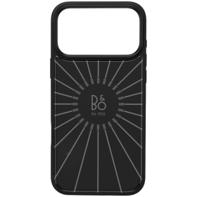 B&O BY ASBIS Θήκη Glass version με MagSafe, Μαύρος Ανθρακίτης for iPhone 17 Pro Max — Εικών №1