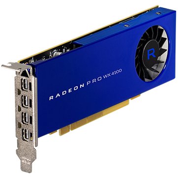 AMD Radeon Pro WX 4100 4GB GDDR5 4-mDP PCIe 3.0