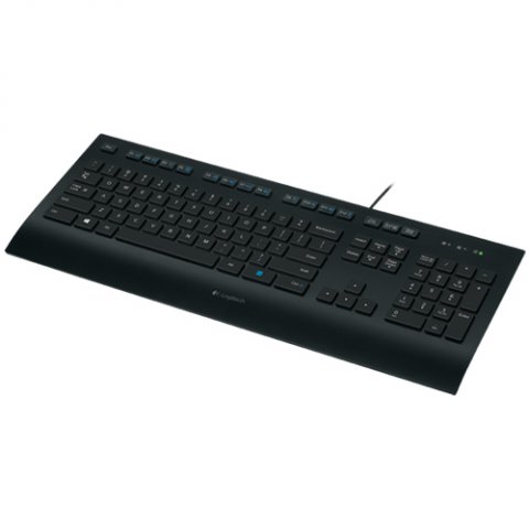 LOGITECH LOGITECH Corded Keyboard K280E - INTNL Business - Croatian layout Kabel USB