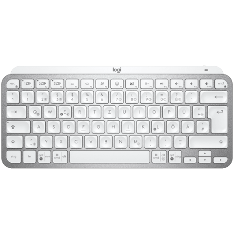 LOGITECH LOGITECH MX Keys Mini Minimalist Wireless Illuminated Keyboard - PALE GREY - Croa