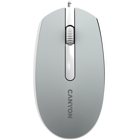 CANYON CANYON mouse M-10 Wired Dark grey 1000 dpi 3 tipki