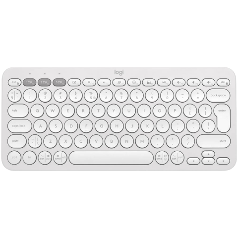 LOGITECH LOGITECH K380S Multi-Device Bluetooth Keyboard - TONAL WHITE - Croatian layout Be