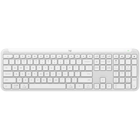 LOGITECH LOGITECH SIGNATURE SLIM WIRELESS KEYBOARD K950 - OFF WHITE - 2.4GHZ/BT - Croatian