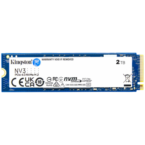 Kingston 2TB NV3 SSD M.2 2280 PCIe 4.0 NVMe