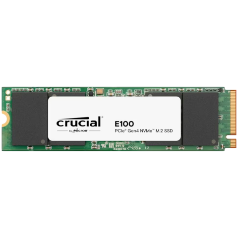 Crucial E100 1TB PCIe Gen4 2280 NVMe M.2 SSD