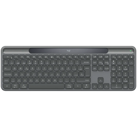 LOGITECH LOGITECH Slim Solar+ for Business - GRAPHITE - 2.4GHZ/BT - Croatian layout Bežičn
