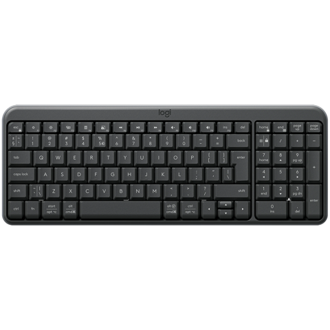 LOGITECH LOGITECH MK250 - GRAPHITE - 2.4GHZ/BT - Croatian layout Bežično Bluetooth Bluetoo