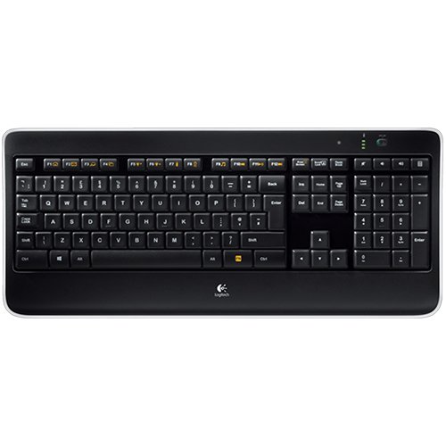 KEYBOARD WRL ILLUMINATED K800/RUS 920-002395 LOGITECH