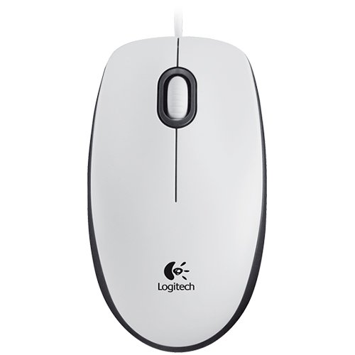 MOUSE USB OPTICAL M100/WHITE 910-005004 LOGITECH