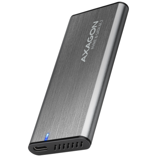 SSD ACC ENCLOSURE M.2 NVME/SATA USB-C EEM2-SG2 AXAGON