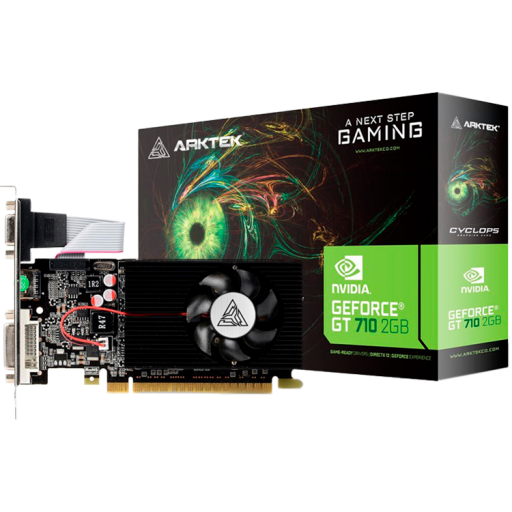 Arktek Geforce GT710 4GB DDR3 64bit Low Profile