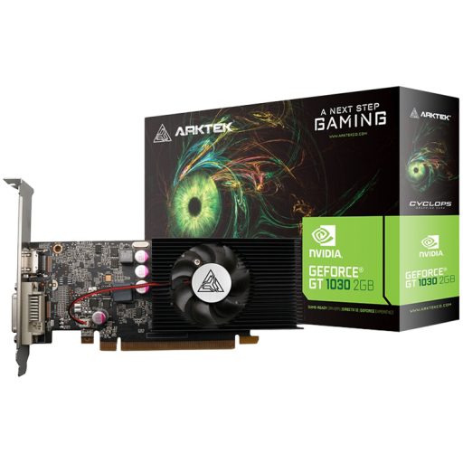 Arktek GT1030 DDR4 4GB Low Profile GPU