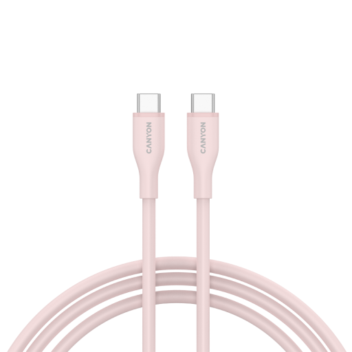 CANYON cable CC60SC10 C-C 60W 1m Silicon Pink Sand