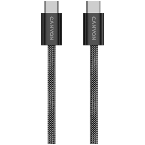 CANYON cable OnWire 60MG C-C 60W Magnet Braided 1m Black