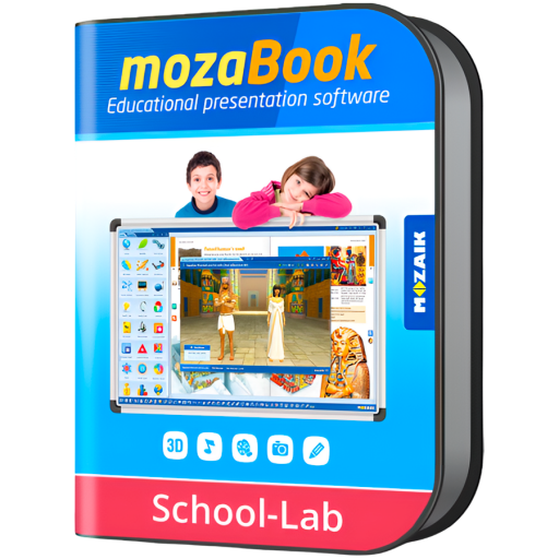 mozaBook SCHOOL-LAB - one chosen language / one device / 1 Year