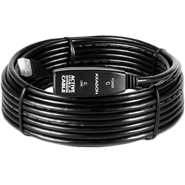 CABLE USB2.0 A-M/A-F ACTIVE/10M ADR-210 AXAGON