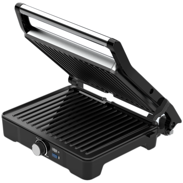 AENO Electric Grill EG2: 2000W, Temperature regulation, Max opening angle -180°, Plate size 290*234mm