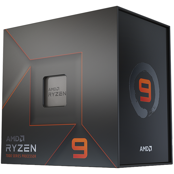 Procesor AMD Ryzen 9 7900X (4.7/5.6 GHz, 12C/24T, 64 MB, 170 W, AM5) box, brez hladilnika, z grafiko Radeon Graphics
