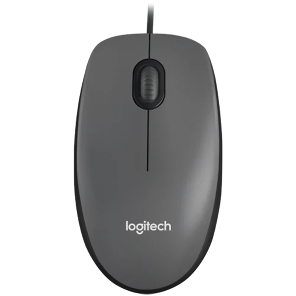 Logitech Miš  M100 Black USB