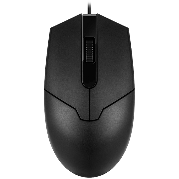 Mouse RX-30 USB black (2+1bt. 1000DPI, cable. 2m., box)