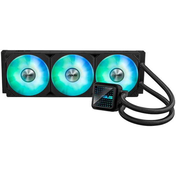 ASUS Prime LC 360 ARGB vodno hlajenje za procesor, trije 120mm ARGB ventilatorji, Aura Sync