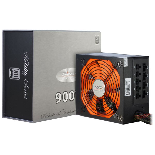 INTER-TECH PSU CobaNitrox Nobility CN-900 NS 85+ (82+ Efficiency)