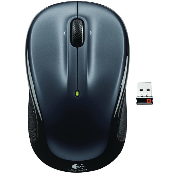 MOUSE USB OPTICAL WRL M325/DARK SIL. 910-002142 LOGITECH