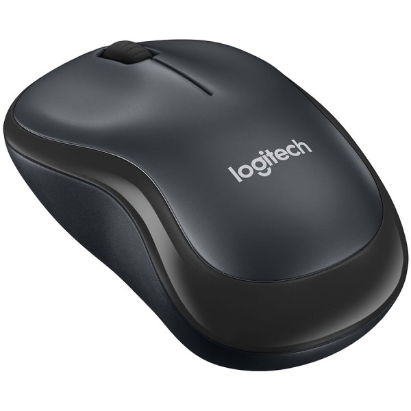 MOUSE USB OPTICAL WRL M220/SILENT B/G 910-004878 LOGITECH