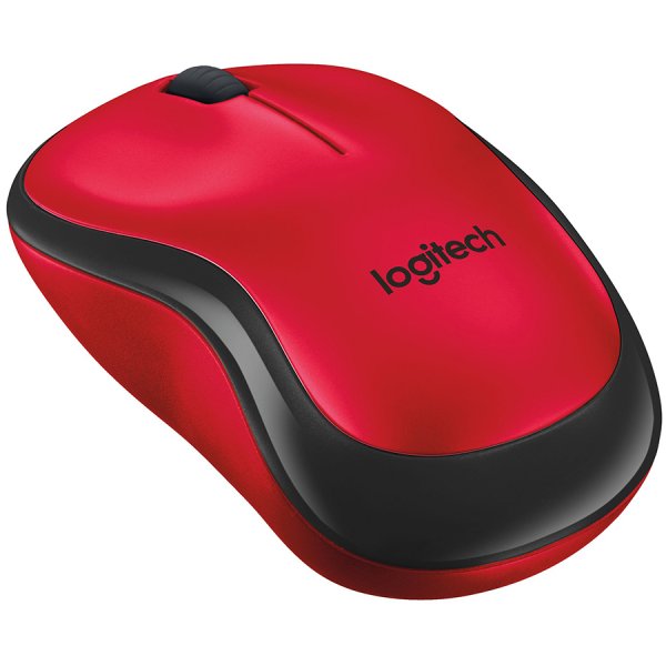 MOUSE USB OPTICAL WRL M220/SILENT RED 910-004880 LOGITECH