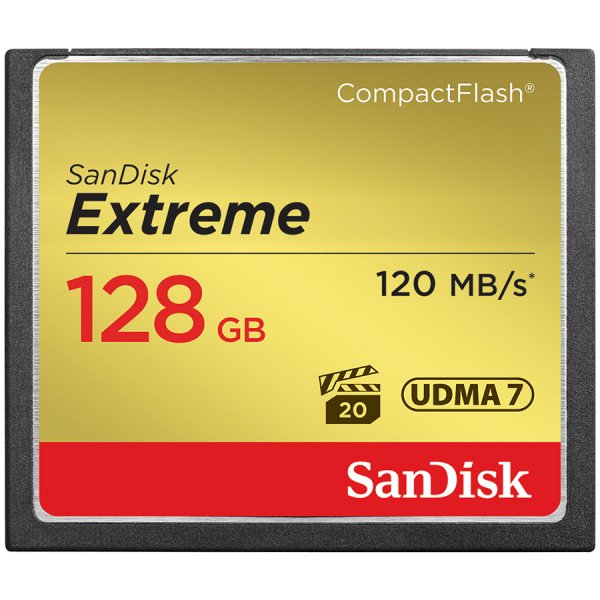 MEMORY COMPACT FLASH 128GB/SDCFXSB-128G-G46 SANDISK