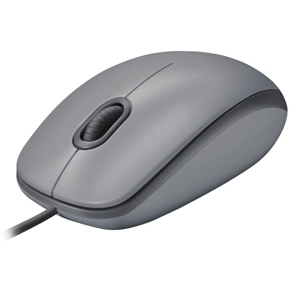 MOUSE USB OPTICAL M110 SILENT/MID GRAY 910-005490 LOGITECH