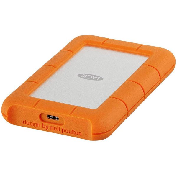 External HDD|LACIE|1TB|USB-C|Colour Orange|STFR1000800
