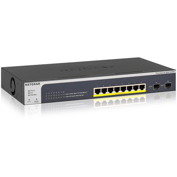 8P GE POE+ SMART MANAGED PRO SWITCH