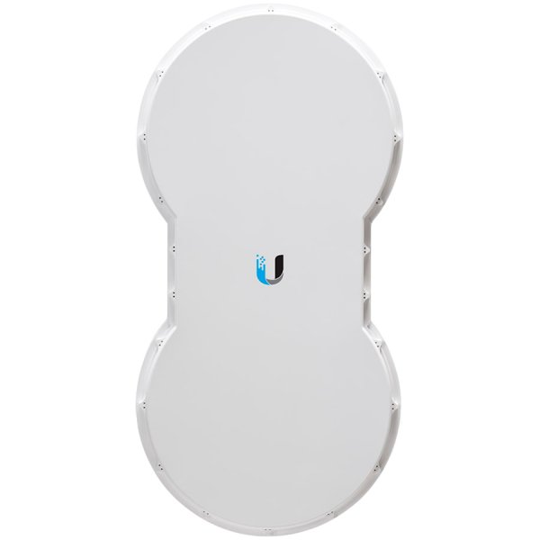 UBIQUITI airFiber 5 High-Band; 5 GHz, high-band 100+ km link range; 1.2+ Gbps throughput; Separate integrated TX and RX antennas; Integrated GPS sync; 1+ Mpps processing.