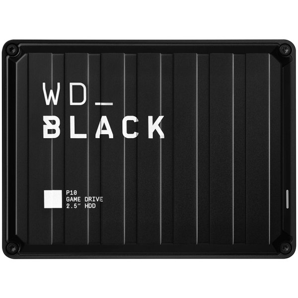 External HDD|WESTERN DIGITAL|P10 Game Drive|4TB|USB 3.2|Colour Black|WDBA3A0040BBK-WESN