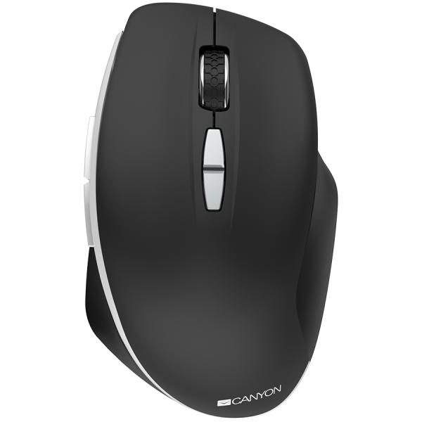 CANYON mouse MW-21 BlueLED 7buttons Wireless Black
