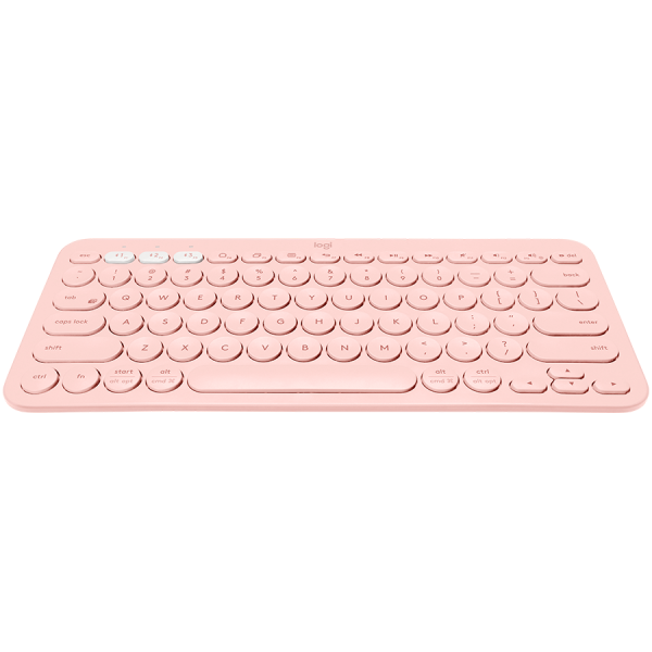 LOGITECH K380 Multi-Device Bluetooth Keyboard - ROSE - US INT'L