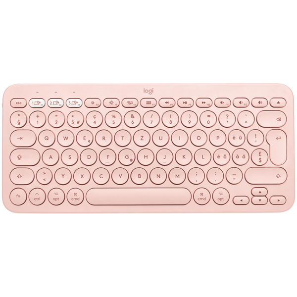 LOGITECH K380 for MAC Multi-Device Bluetooth Keyboard - ROSE - US INT'L