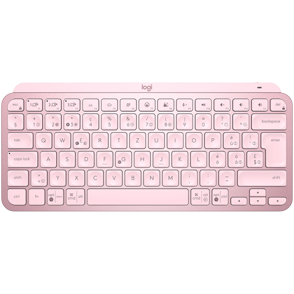 LOGITECH MX Keys Mini Bluetooth Illuminated Keyboard - ROSE - US INT'L