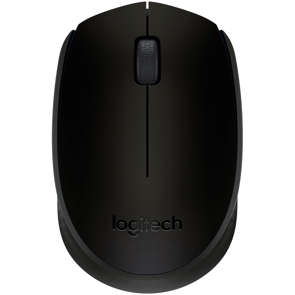 MOUSE USB OPTICAL WRL B170/BLACK 910-004798 LOGITECH