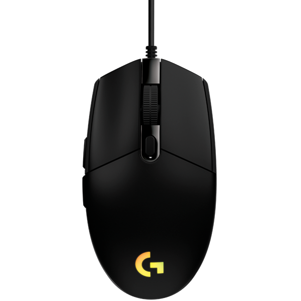 MOUSE USB OPTICAL G102 LIGHTSY/BLACK 910-005823 LOGITECH