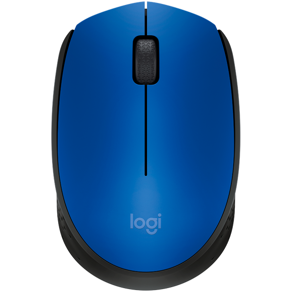 MOUSE USB OPTICAL WRL M171/BLUE 910-004640 LOGITECH